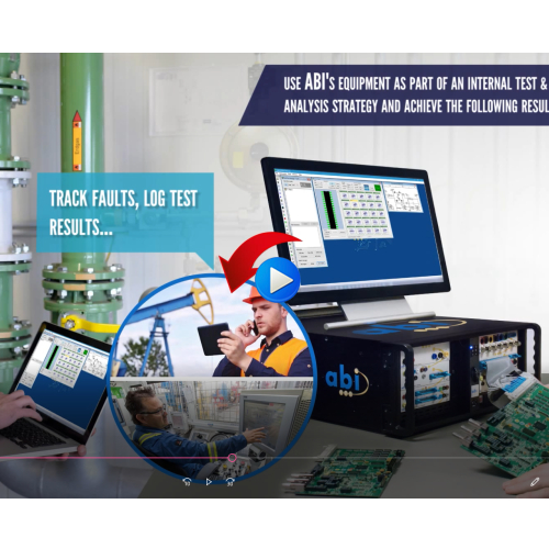 英国abi电路板故障检测仪在海洋石油开采的应用介绍视频